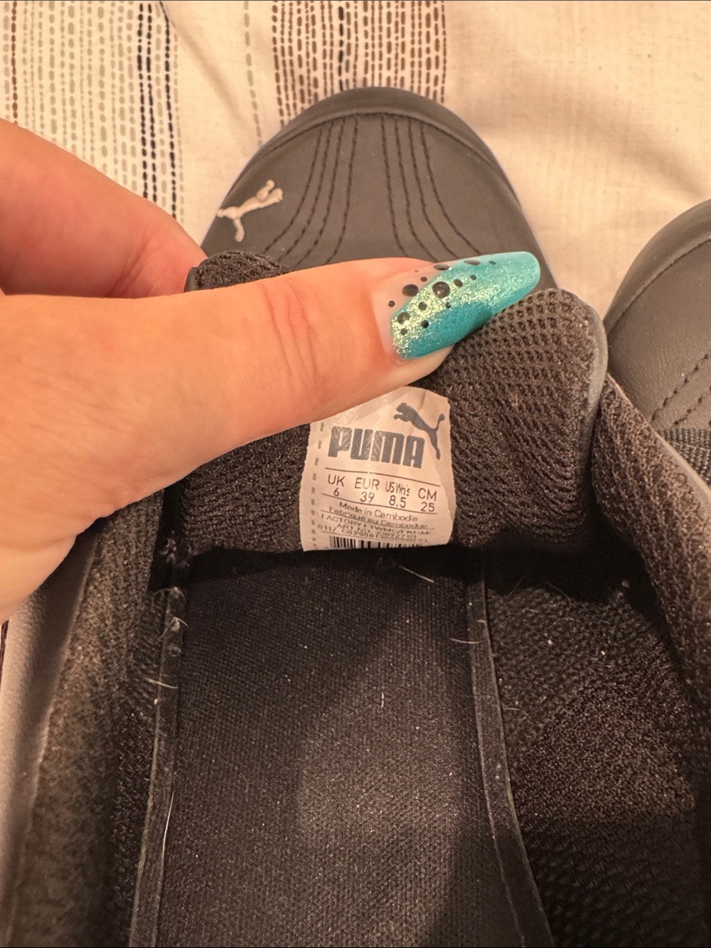 Puma Women’s Black Soleil Snekaera - Picture 8 of 8